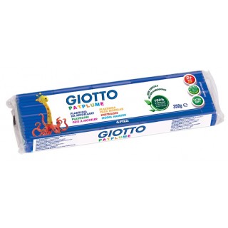 PLASTICINA GIOTTO PATPLUME AZUL ESCURO 350 G
